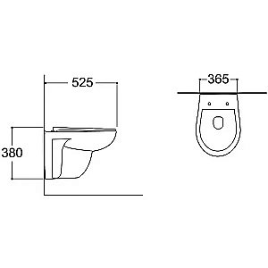 Унитаз с инсталляцией Aquatek Каир SET AQUATEK КАИР KKI/14 белый, с крышкой микролифт, безободковый купить в интернет-магазине Sanbest