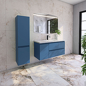 Тумба с раковиной Caprigo Forte 120 два ящика, одна дверь справа/слева, цвет на выбор/эмаль для ванной в интернет-магазине Sanbest