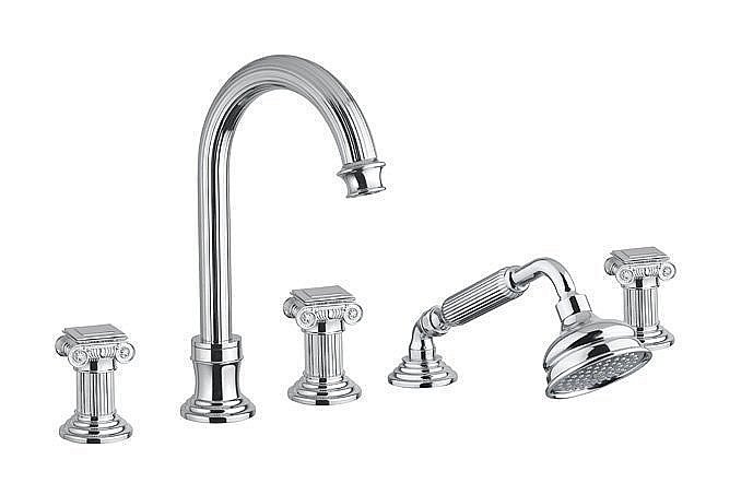 Смеситель для ванны Cezares OLIMP-BVD-01-O хром купить в интернет-магазине сантехники Sanbest