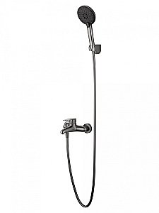 Смеситель для ванны с душем WONZON & WOGHAND ALFA WW-AE3204-BGG темный графит купить в интернет-магазине сантехники Sanbest