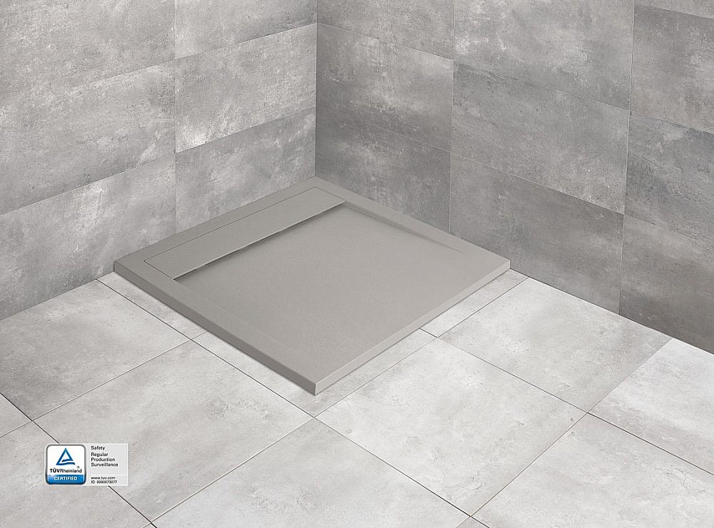 Душевой поддон Radaway Teos C 80x80 HTC8080-74 cemento купить в интернет-магазине Sanbest