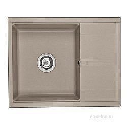 Мойка для кухни Акватон Делия 65 1A718632DE250 серый купить в интернет-магазине сантехники Sanbest