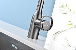 Смеситель для кухни Paulmark Urban Ur213104-BS брашированная сталь купить в интернет-магазине сантехники Sanbest