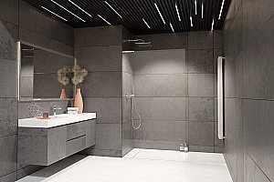 Душевое ограждение Radaway Modo SL II 100 стекло прозрачное/профиль хром купить в интернет-магазине Sanbest