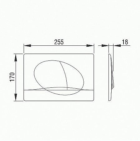Унитаз с инсталляцией Pestan Fluenta Rimless SET40006661PM безободковый, с крышкой микролифт, кнопка хром матовый купить в интернет-магазине Sanbest