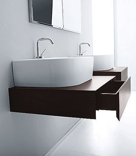 Раковина Kerasan Flo 60 3142bi*1 белая купить в интернет-магазине Sanbest