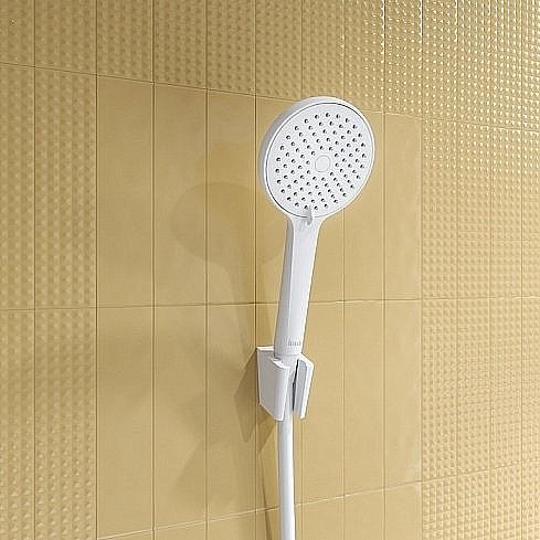 Душевая лейка Iddis Ray RAY3F0Wi18 белая купить в интернет-магазине сантехники Sanbest