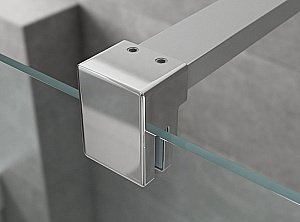 Душевой уголок Ambassador Diamond 80x120 12011104 стекло прозрачное/профиль хром купить в интернет-магазине Sanbest