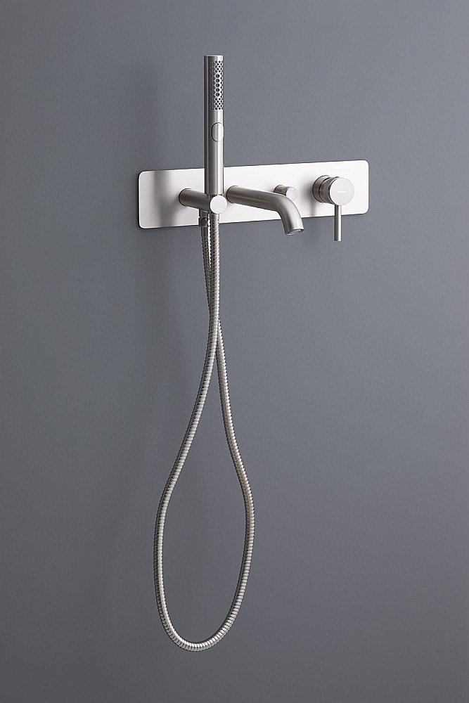 Смеситель для ванны Allen Brau Priority 5.31006-BN купить в интернет-магазине сантехники Sanbest