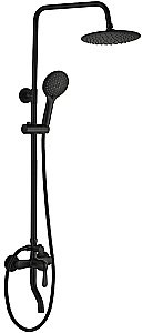 Душевая система Boch Mann ECO Black BM8825 черная купить в интернет-магазине сантехники Sanbest