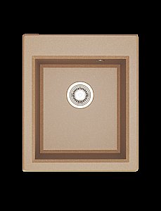 Мойка кухонная Акватон Линеа 43 латте купить в интернет-магазине сантехники Sanbest