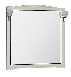 Зеркало Aquanet Луис 110 бежевое в ванную от интернет-магазине сантехники Sanbest