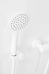 Смеситель для душа Cezares Leaf D белый купить в интернет-магазине сантехники Sanbest