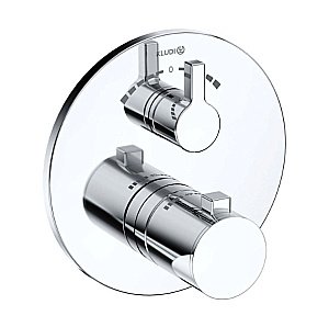 Смеситель для душа Kludi Nova Fonte Puristic 208100515 хром купить в интернет-магазине сантехники Sanbest