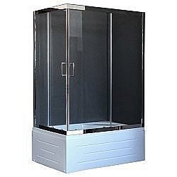 Душевой уголок Royal Bath RB8120BP-T-CH-R 120х80 прозрачный правый купить в интернет-магазине сантехники Sanbest