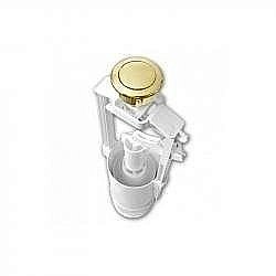 Механизм двойного слива для бачка HEC001 Artceram Hermitage золото купить в интернет-магазине сантехники Sanbest