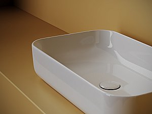Раковина накладная Ceramica Nova Element 605 CN5044 белая купить в интернет-магазине Sanbest