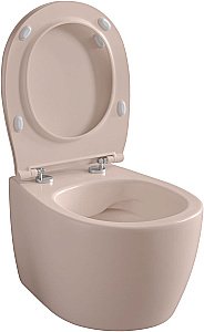 Унитаз Allen Brau Fantasy 4.11004.SM безободковый, розовый купить в интернет-магазине Sanbest