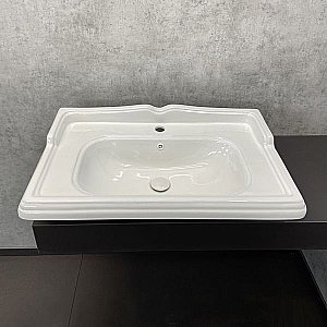 Раковина CeramaLux N 120,5 3312 белая купить в интернет-магазине Sanbest