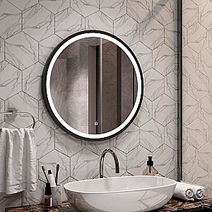 Зеркало Taliente Zled TA-Zled-SBLd600 60 черное в ванную от интернет-магазине сантехники Sanbest