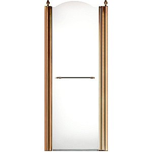 Душевая дверь Migliore Diadema ML.DDM-22 90 стекло прозрачное/профиль бронза купить в интернет-магазине Sanbest