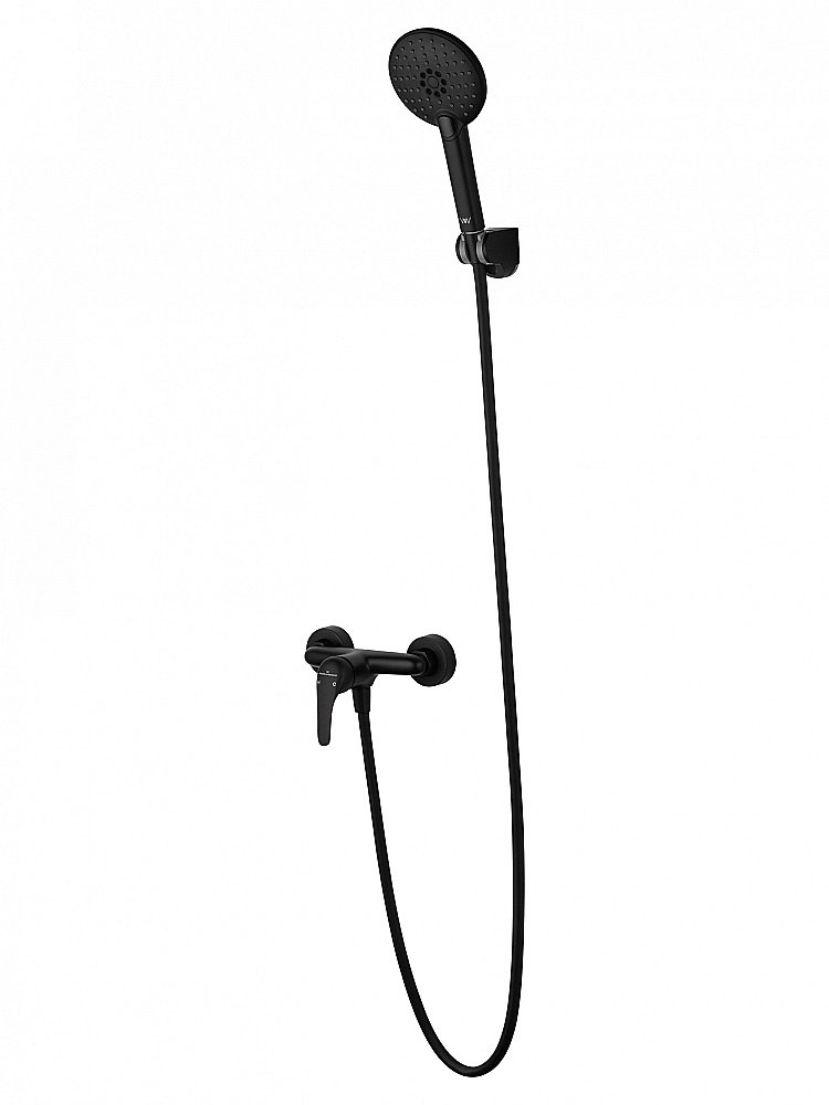 Смеситель для душа WONZON & WOGHAND, Черный матовый (WW-4540-MB) купить в интернет-магазине сантехники Sanbest