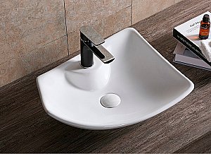 Раковина накладная CeruttiSpa 50 CR7054 белая купить в интернет-магазине Sanbest