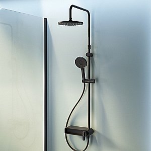 Душевая система AM.PM X-Joy F0785A722 черная купить в интернет-магазине сантехники Sanbest