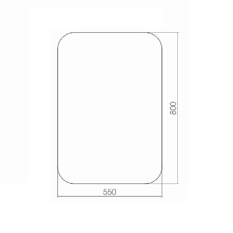 Зеркало LORANTO Выбор ФР-00001328 55х80 в ванную от интернет-магазине сантехники Sanbest