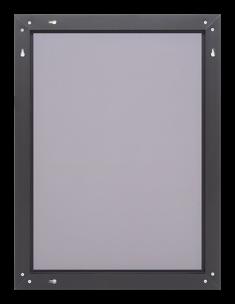 Зеркало Misty MARS 60x80 черное матовое в ванную от интернет-магазине сантехники Sanbest