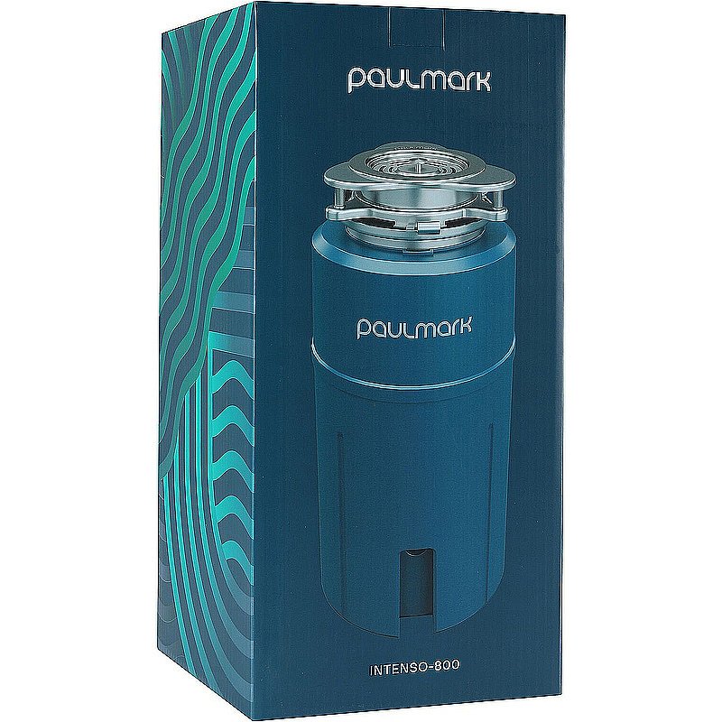 Измельчитель отходов Paulmark Intenso I-800 хром купить в интернет-магазине сантехники Sanbest