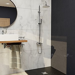 Душевая система RGW Shower Panels SP-6143-01 50140801-01 хром купить в интернет-магазине сантехники Sanbest