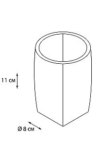 Стакан FIXSEN BALK FX-270-3 купить в интернет-магазине сантехники Sanbest