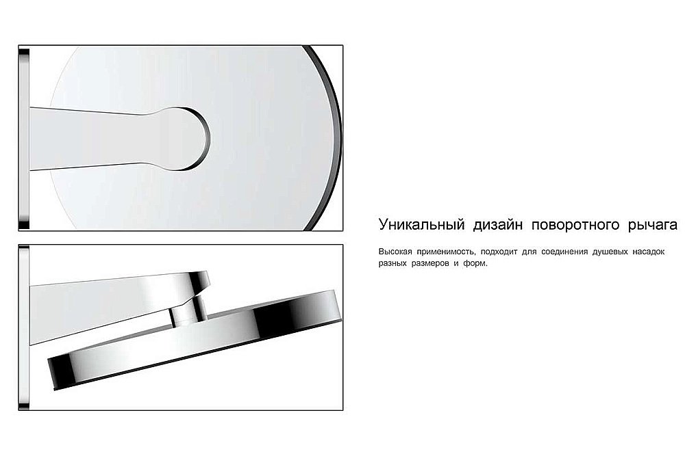 Душевая система Vincea Inspire VSFW-421I3MB черная матовая купить в интернет-магазине сантехники Sanbest