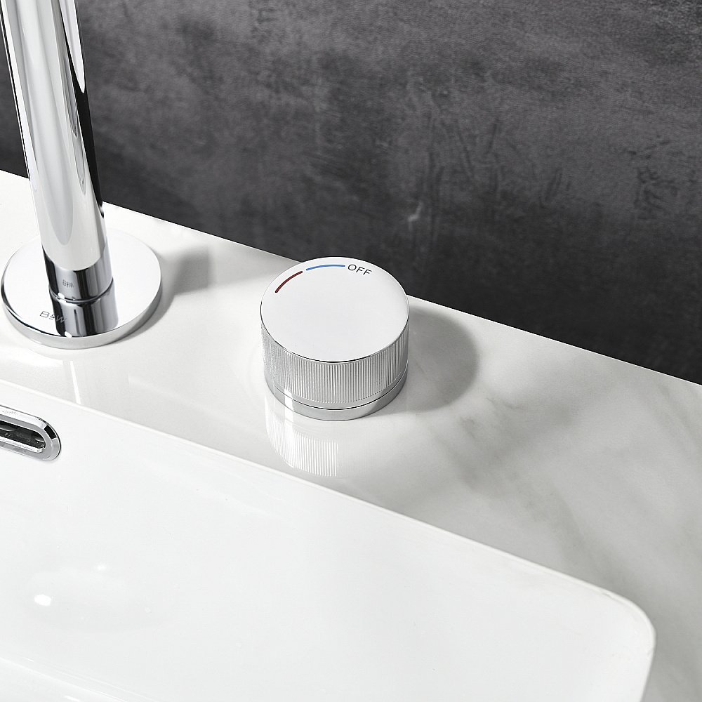 Смеситель для раковины Black&white Gravity GF-7108-С хром купить в интернет-магазине сантехники Sanbest