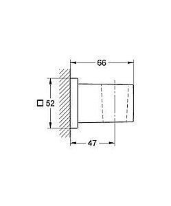 Настенный держатель Grohe Euphoria Cube 27693 000 купить в интернет-магазине сантехники Sanbest