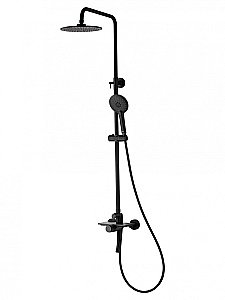 Душевая система WONZON & WOGHAND CLICK, Черный матовый (WW-N3S962-MB) купить в интернет-магазине сантехники Sanbest