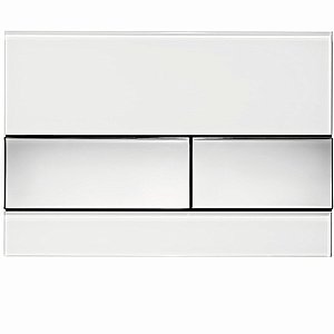 Кнопка для инсталляции Tece Esquare Белый/хром купить в интернет-магазине сантехники Sanbest