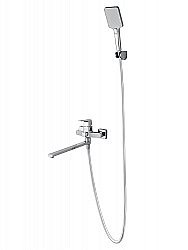 Смеситель для ванны WONZON & WOGHAND FLEX WW-639906-CR хром купить в интернет-магазине сантехники Sanbest