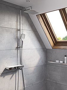 Душевая система Cersanit VIVO 64089 хром купить в интернет-магазине сантехники Sanbest