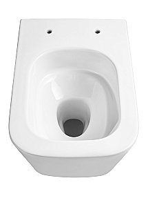 Унитаз подвесной Taliente Correto Tornado 3 CR55003 безободковый, смыв торнадо, с крышкой микролифт, белый купить в интернет-магазине Sanbest