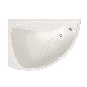 Ванна акриловая Радомир Альбена 168х120 комплект хром купить в интернет-магазине Sanbest