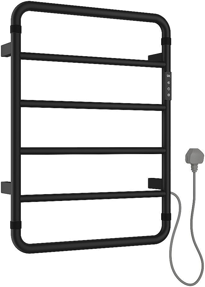 Полотенцесушитель электрический Allen Brau Priority 7.31000-31 черный матовый купить в интернет-магазине сантехники Sanbest