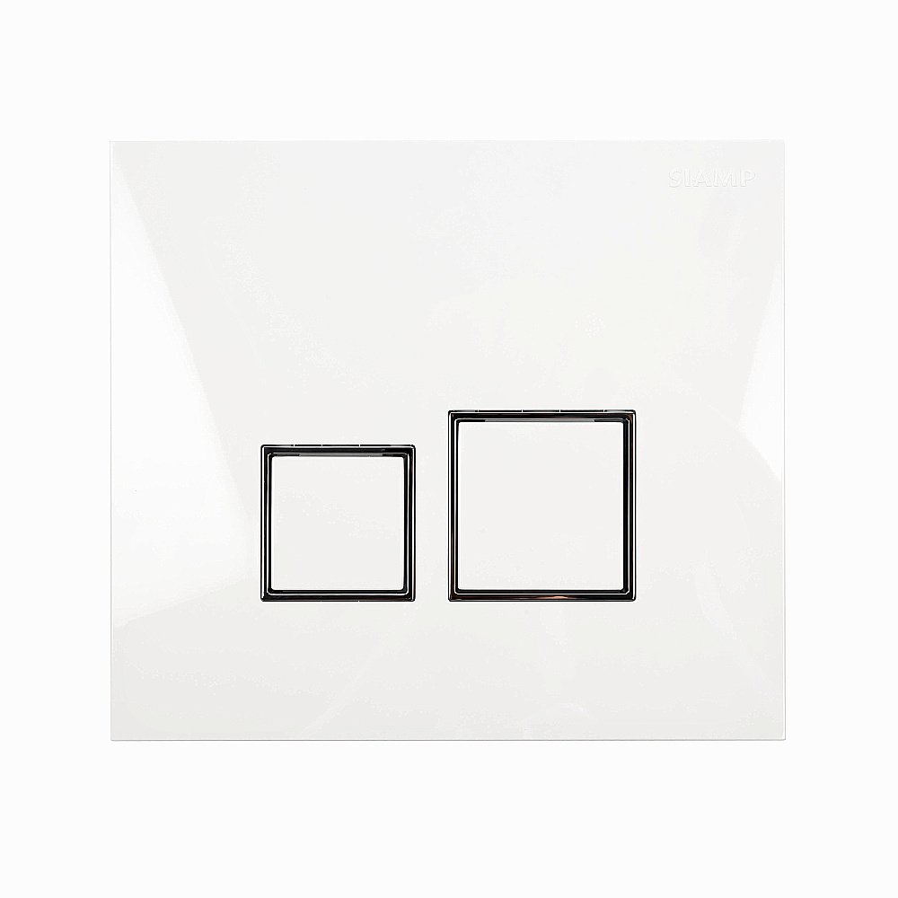 Кнопка для инсталляции Taliente Square 31204010 белая купить в интернет-магазине сантехники Sanbest