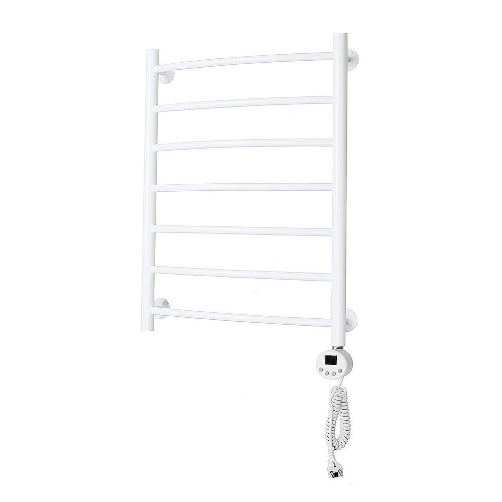 Полотенцесушитель электрический Domoterm Калипсо П7 500x700 БЕЛ E белый купить в интернет-магазине сантехники Sanbest