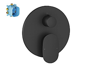 Смеситель для душа Ravak Spring SG 065.20BL.O2 X070552 черный купить в интернет-магазине сантехники Sanbest