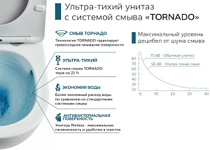 Унитаз подвесной Ceramalux 5177MB чёрный матовый купить в интернет-магазине Sanbest