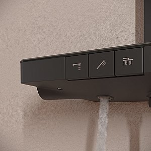 Душевая система Sancos Vos SC6100MB черная матовая купить в интернет-магазине сантехники Sanbest