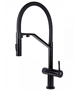 Смеситель для кухни Agger Elegant A3241444 черный матовый купить в интернет-магазине сантехники Sanbest