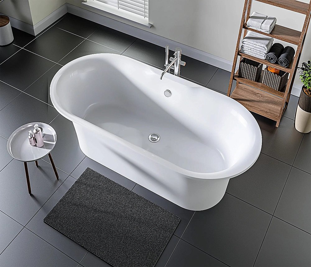 Ванна акриловая BAS Венеция ва00003 170x80 белая купить в интернет-магазине Sanbest